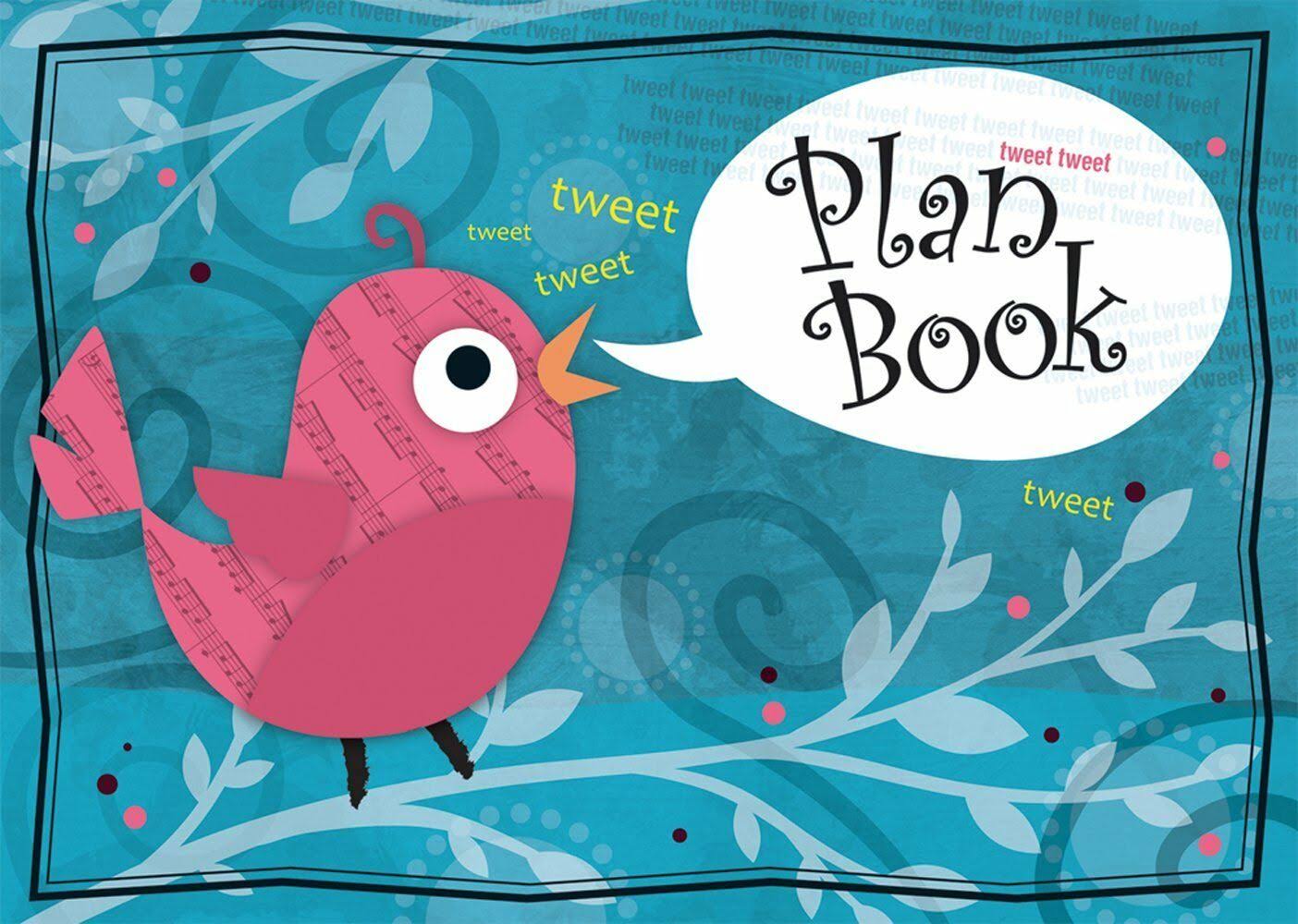 Plan Book Bird Tweet MW-11449