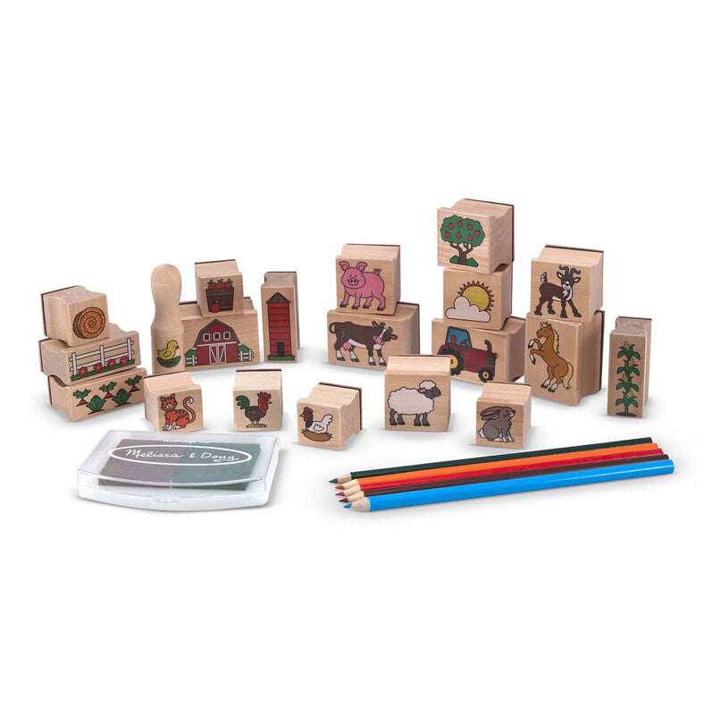 M&D Stamp A Scene Farm Melissa & Doug MW-12161_466f906c-b71e-4ba6-814b-a16cc7970076