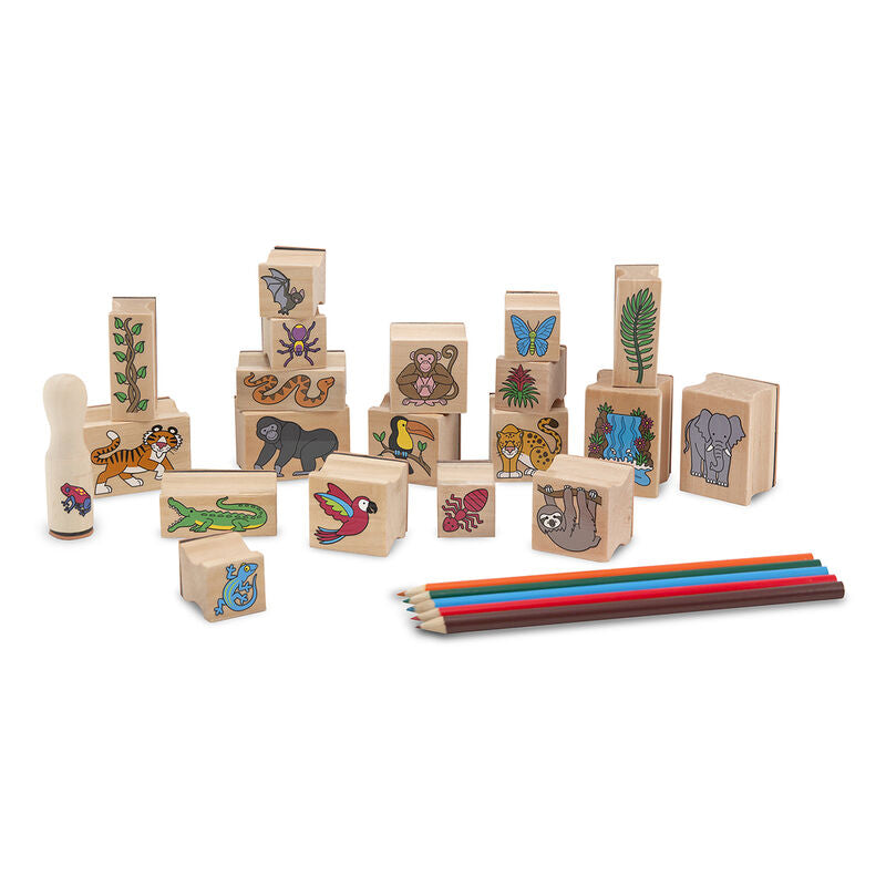 M&D Stamp A Scene Rain Forest Melissa & Doug MW-12162_cb1c8105-75cb-4d0d-9c79-362289293969