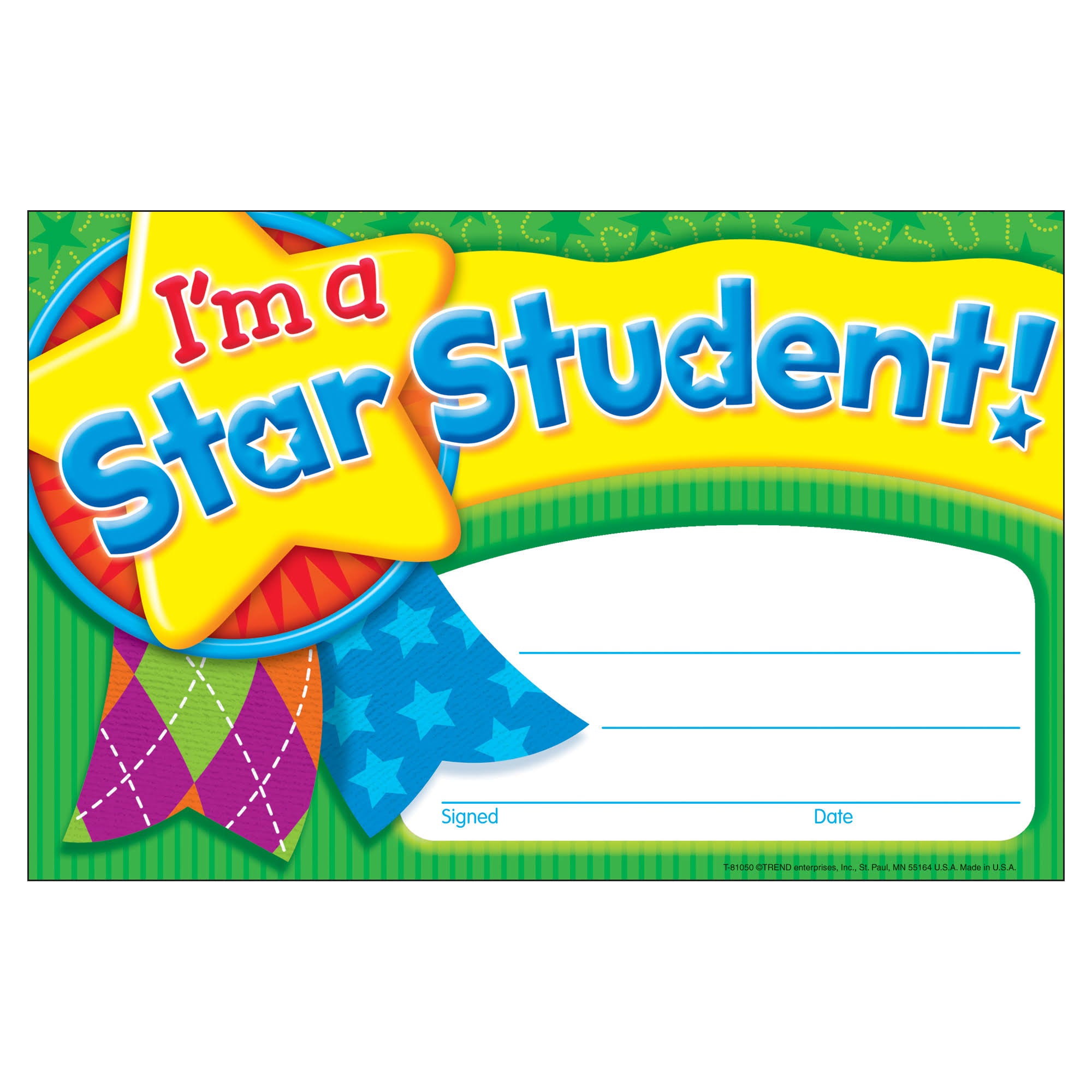 Award Star Student MW-13388