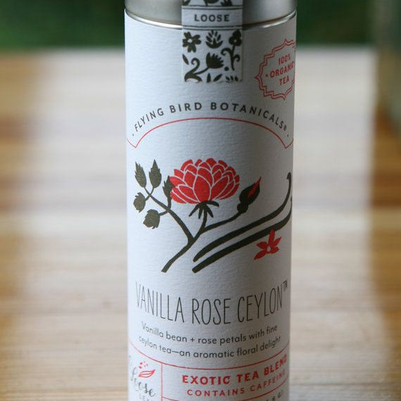 Flying Bird Botanicles Tea - Vanilla Rose Ceylon 6 Bag MW-13457_b2b8d5a4-1aa7-4563-b6c5-873042d2a126
