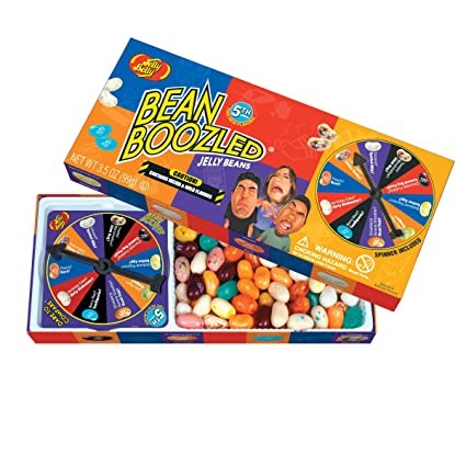 Jelly Belly Beanboozled Jelly Beans Spinner Gift Box, 5Th Edition, 3.5 Ounce (Pa MW-13604