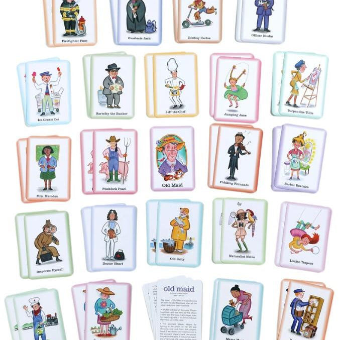 eeBoo Old Maid Playing Card Game 80 MW-14048_b3171140-9ae5-4c22-9e18-6aa2783661cb