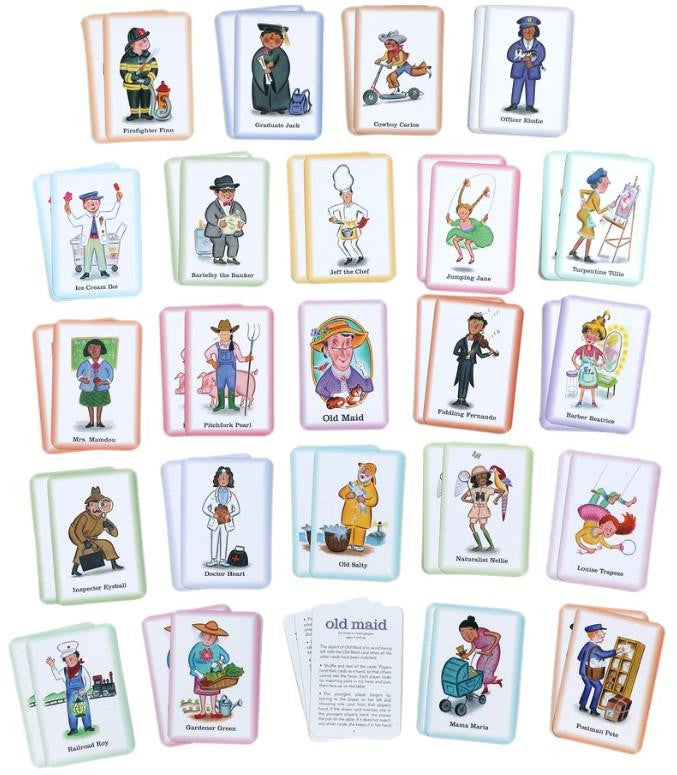 eeBoo Old Maid Playing Card Game 80 MW-14048_b3171140-9ae5-4c22-9e18-6aa2783661cb
