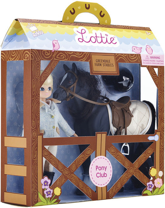 Pony Club Doll Horse Set MW-14209