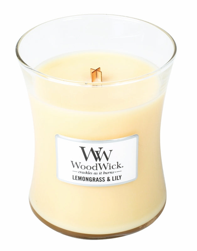 Ww Lemongrass And Lily 9.7Oz Woodwick Candle MW-14223