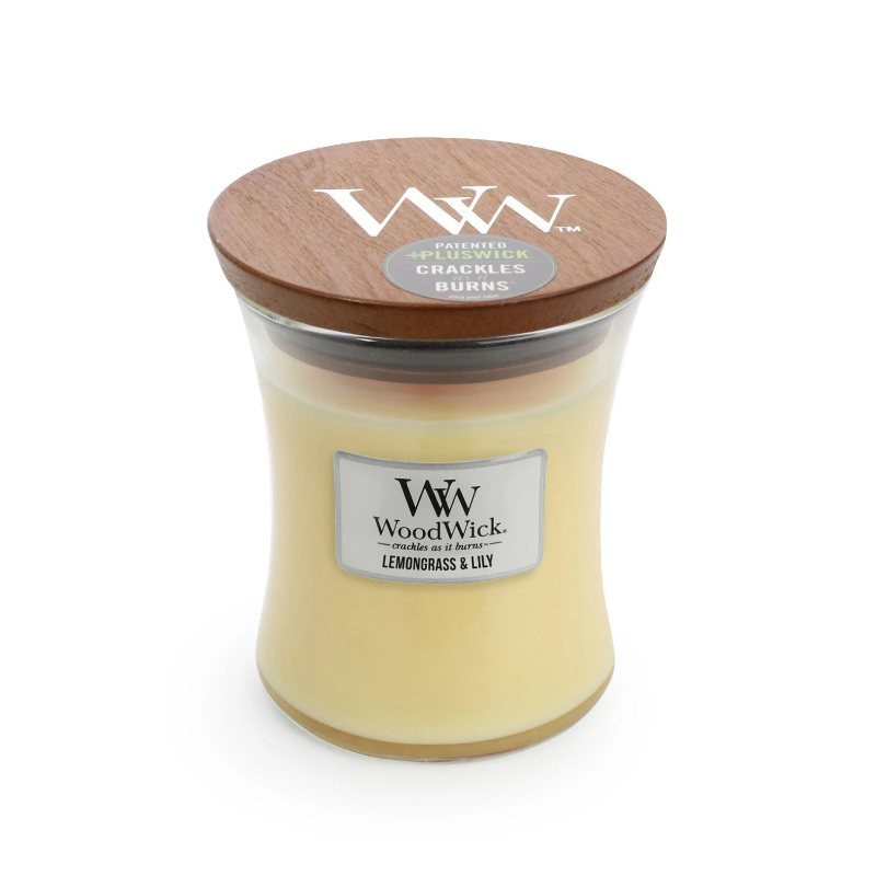 Ww Lemongrass And Lily 9.7Oz Woodwick Candle MW-14223