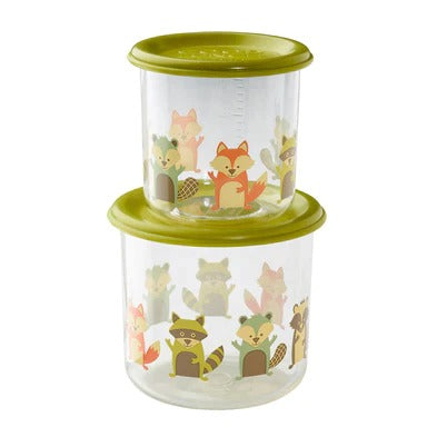 Sugarbooger Good Lunch Snack Containers Large - What Did Fox Eat? MW-14236