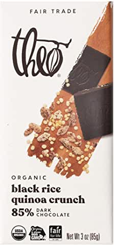 Theo Chocolate Bar - Black Rice Quinoa 85% Dark MW-14609_bc5ed25f-1cc4-41eb-9b53-4541cfd0a911