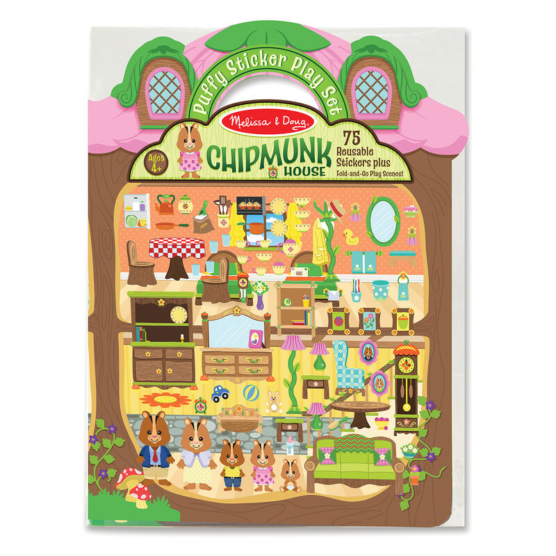 M&D Sticker Set Chipmunk Melissa & Doug MW-14667_019cc52b-1bb6-4bb9-9e9f-d0d4762f9f06
