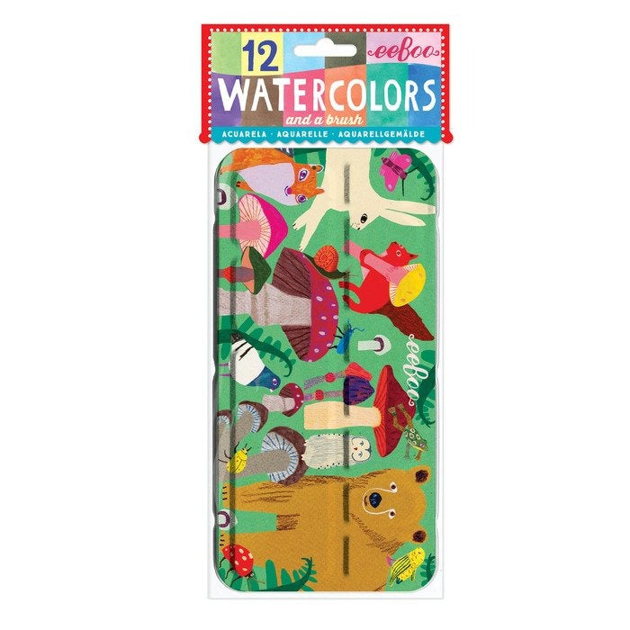Mushroom Watercolors MW-14867