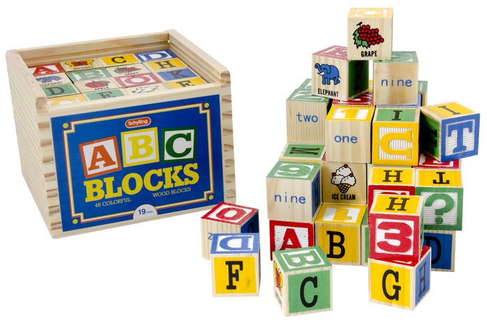 Alphabet Wood Blocks MW-15274