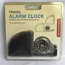Kikkerland Travel Alarm Clock Analog MW-15326