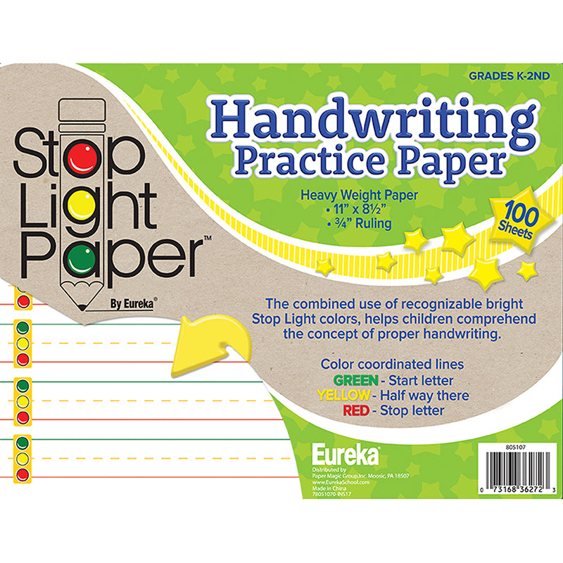 Handwriting Practice Paper Pad MW-15674