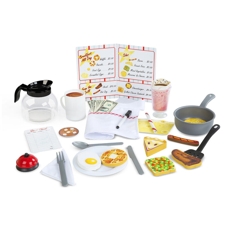 Melissa & Doug - Diner Restaurant Play Set MW-15766_655e63ca-4e09-46e3-90a0-ec0cd73b43a3