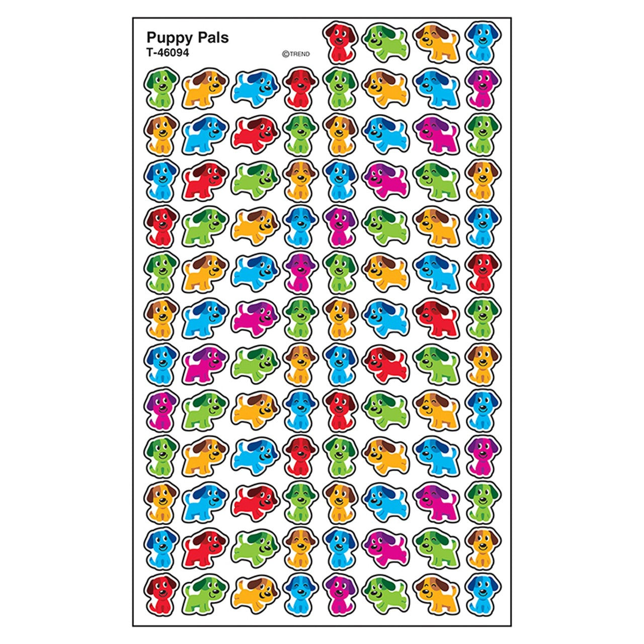 Puppy Pals Supershape Stickers MW-15838