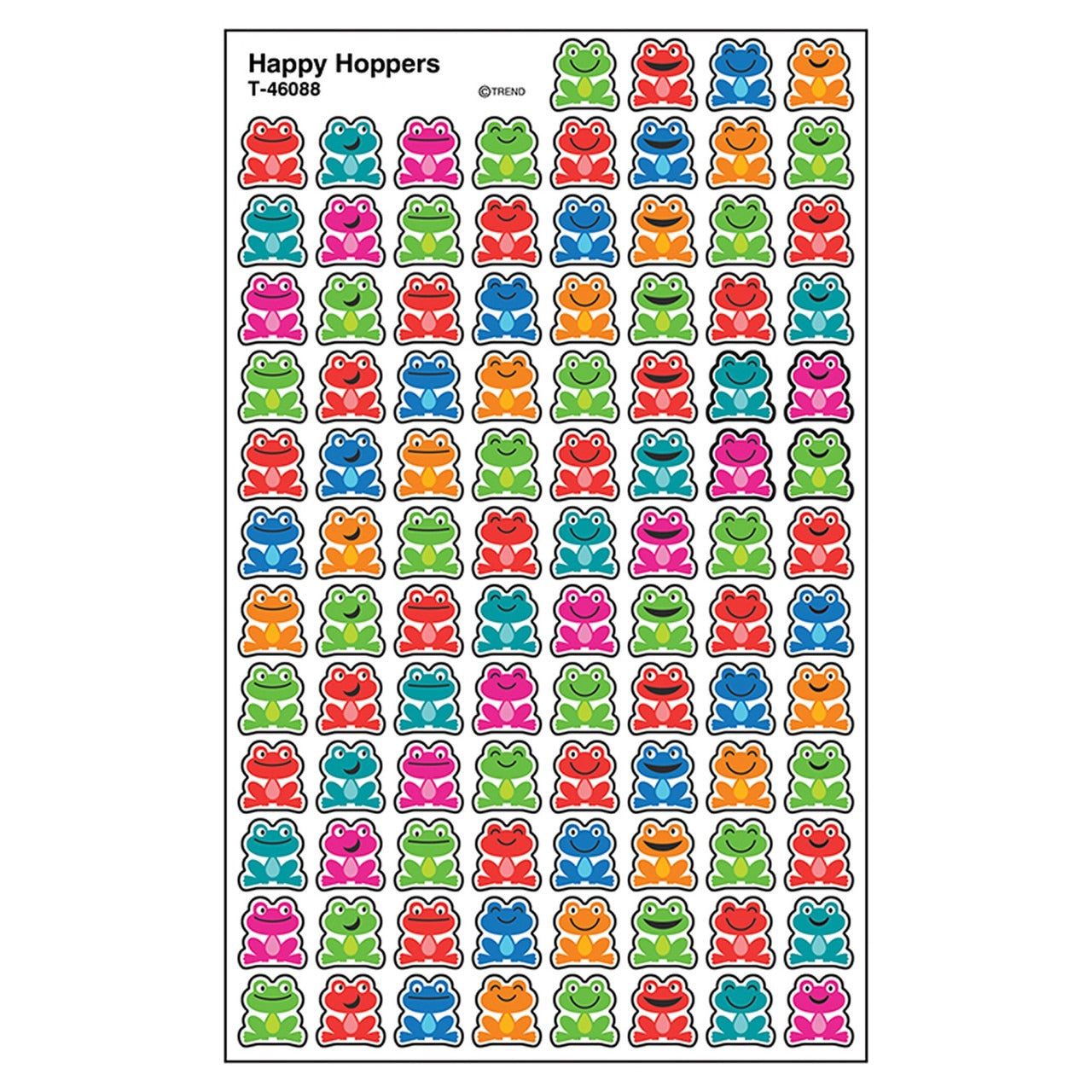Happy Hoppers Supershape Stickers MW-15842