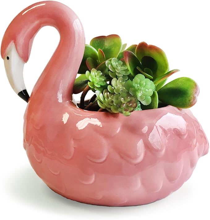 Flamingo Planter Pot MW-16046_2