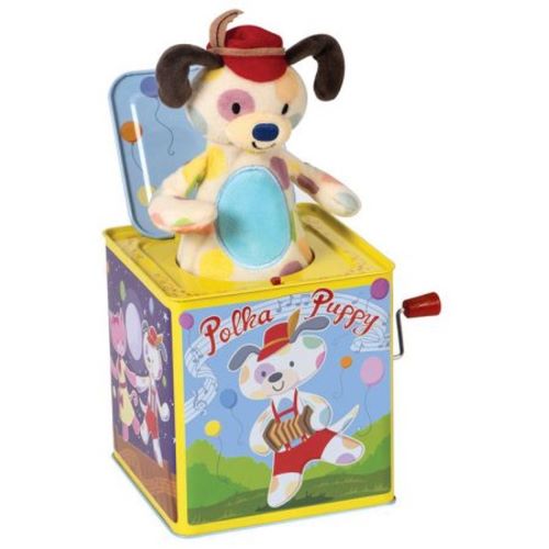 Polka Puppy Jack In The Box MW-16073