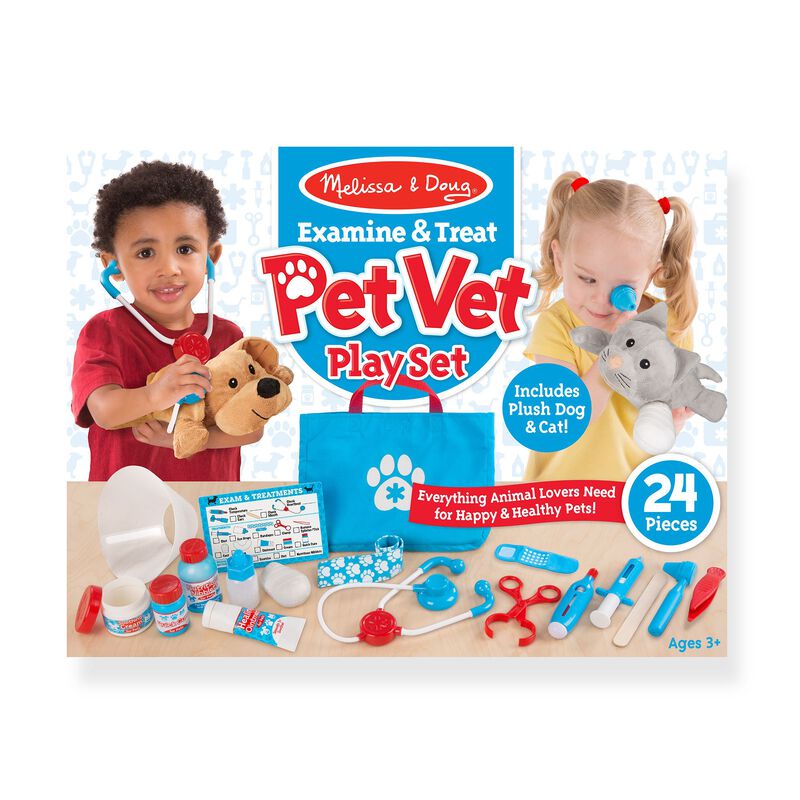 M&D Pet Vet Play Set Melissa & Doug MW-16114_350b9efb-7228-45e7-935b-7ff2cbb37743