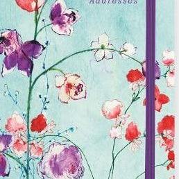 Address Book Fuchsia Blooms MW-16179