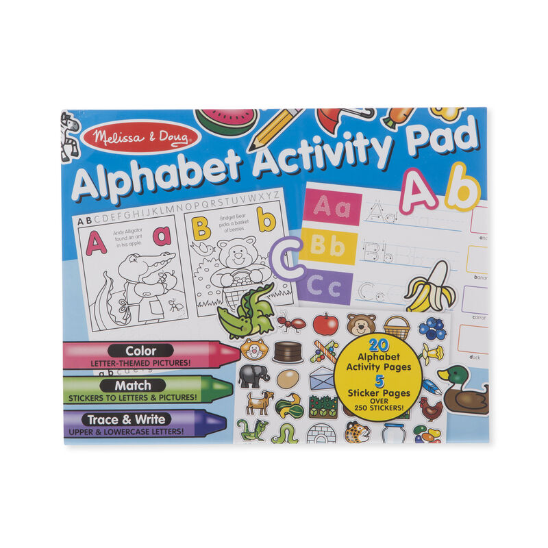 M&D Sticker Pad Alphabet Melissa & Doug MW-16330_68bc4e36-7bd8-4539-aa9d-01e78e6047fe