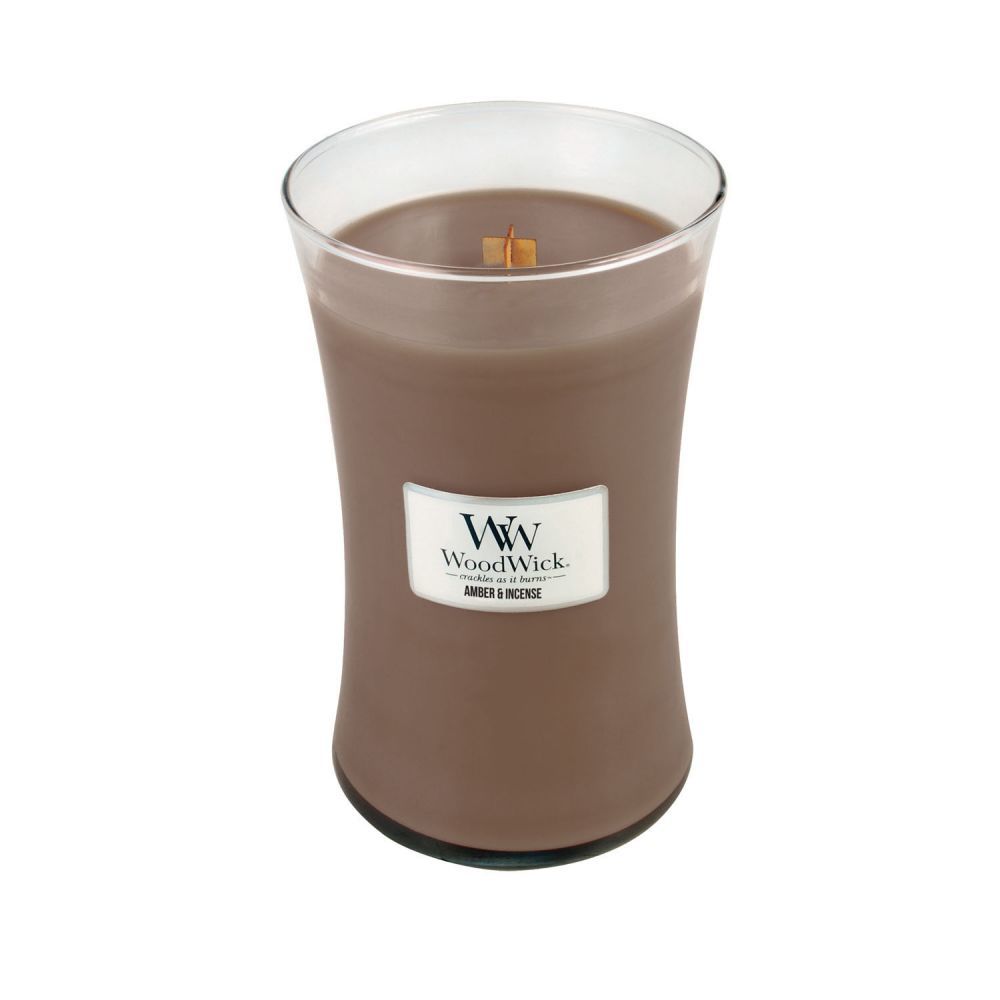Ww Amber Incense 22Oz Woodwick Candle MW-16335