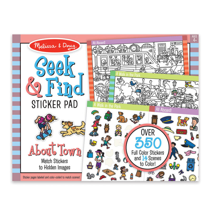 M&D Sticker Pad Around Town Melissa & Doug MW-16551_e498a236-5596-4590-9b36-7f9f78474ca1
