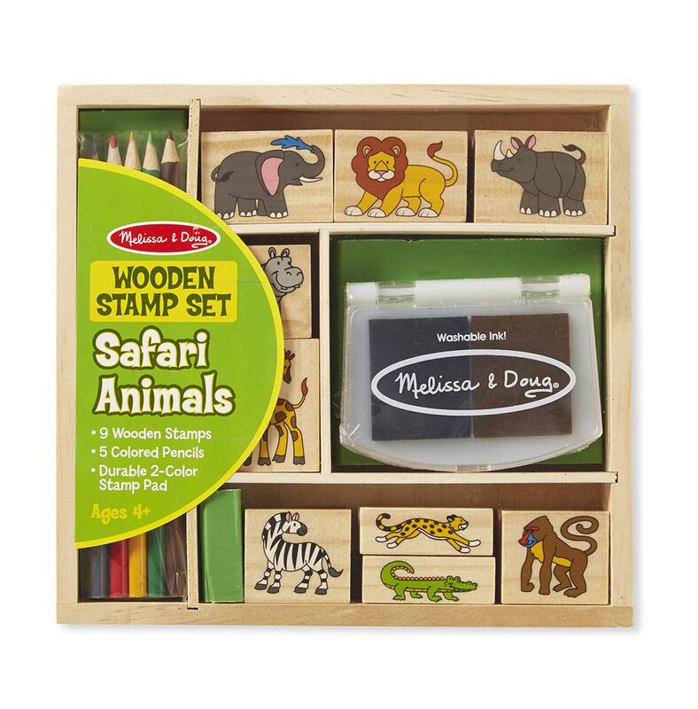 Melissa & Doug - Rubber Stamps Safari MW-16554_ea8b25c6-7224-49aa-b6d2-757cb4f558be