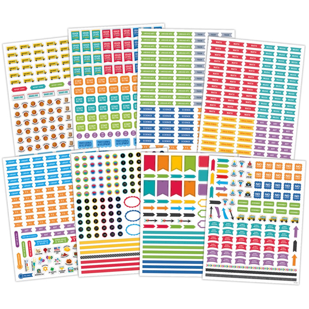 Lesson Planner Stickers MW-16579