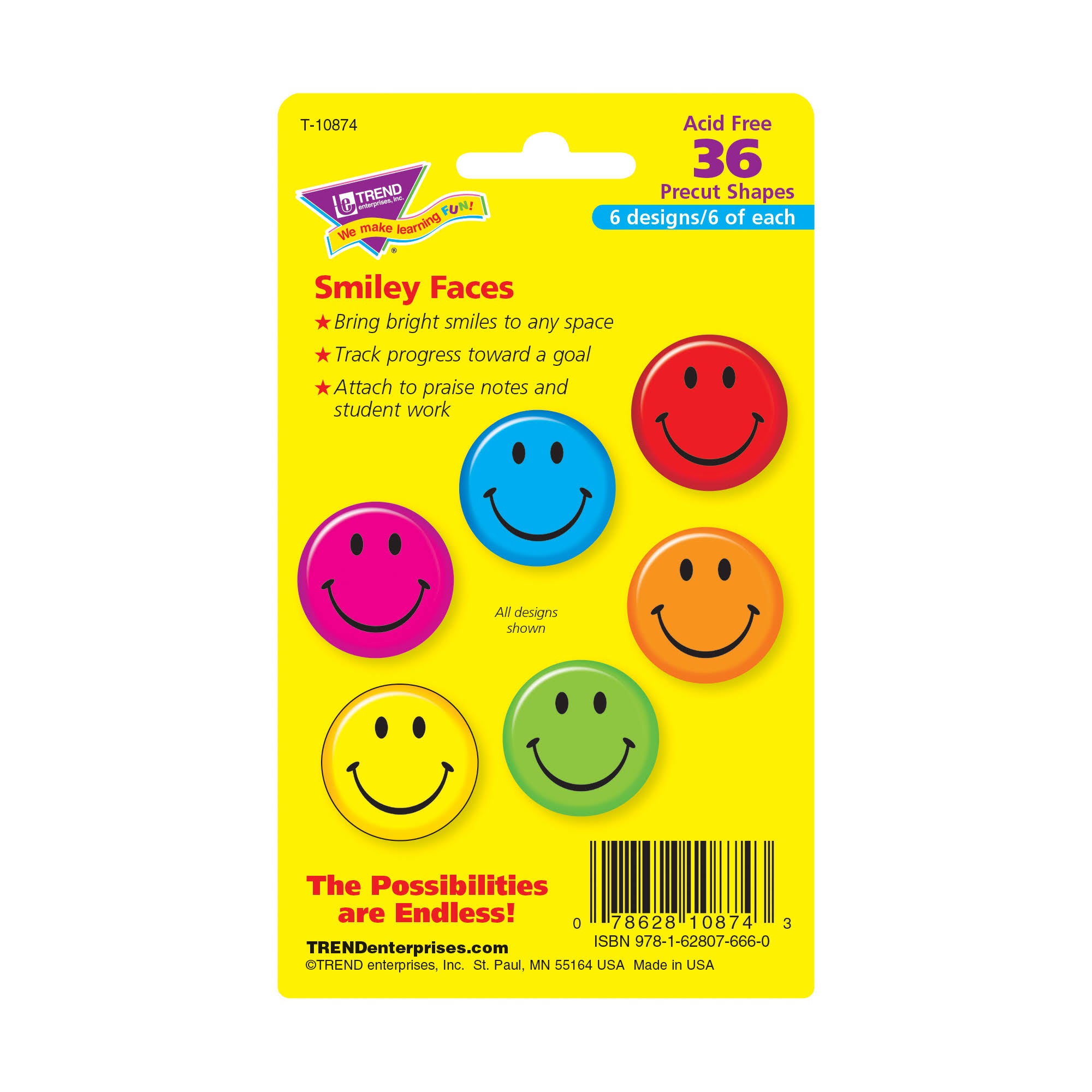 Mini Accent Smiley Face MW-16613