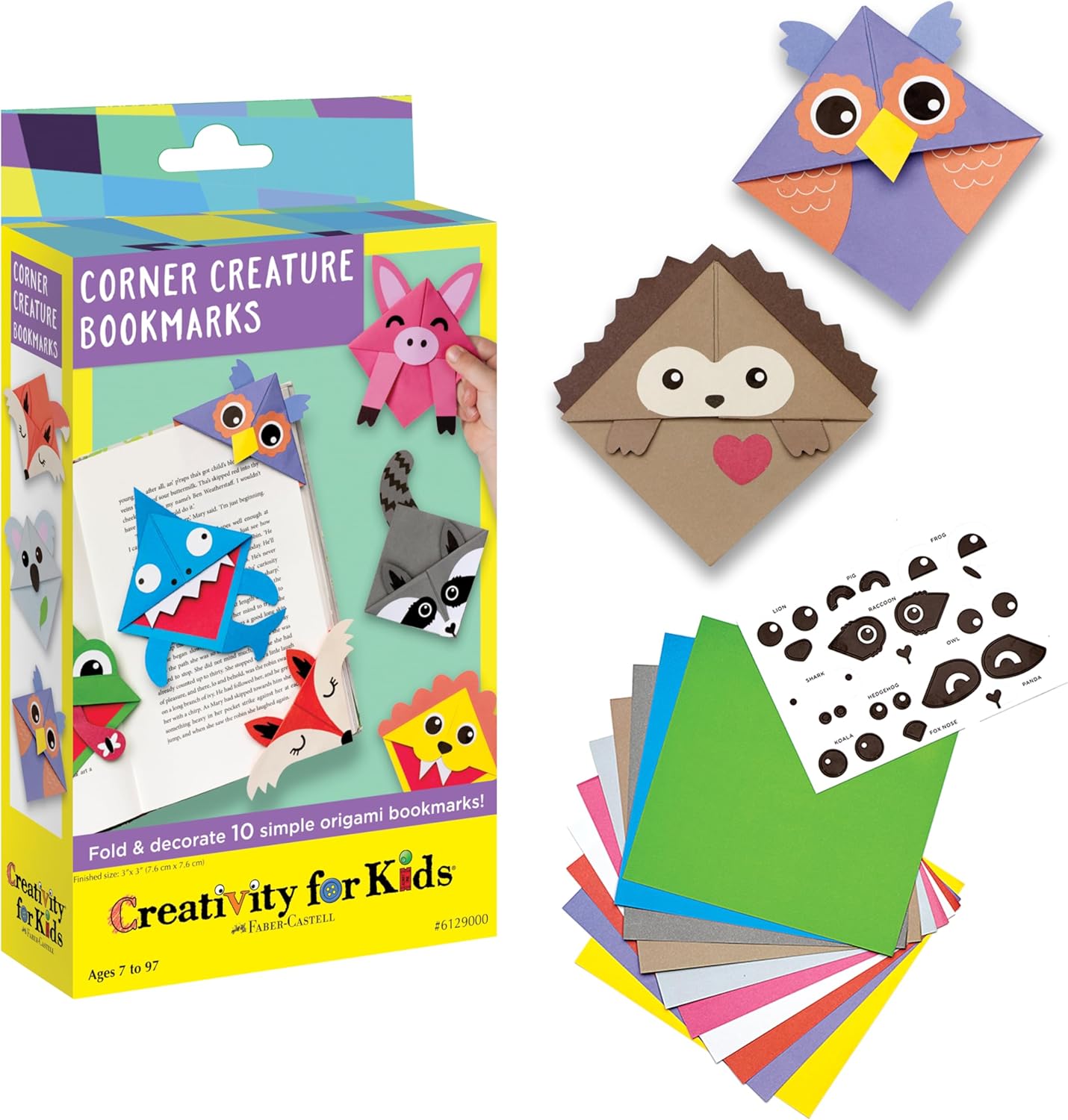 Corner Creature Bookmarks MW-16826