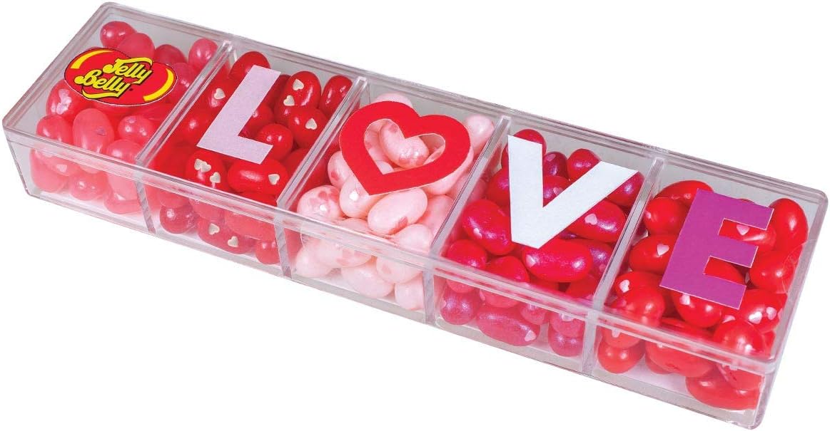 Jelly Belly Jelly Beans 4Oz Clear Gift Box Love MW-16950_1