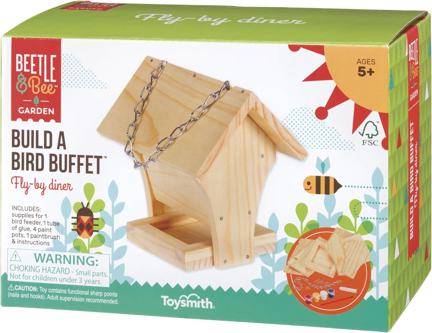 Build A Bird Buffet Feeder Toysmith MW-17236