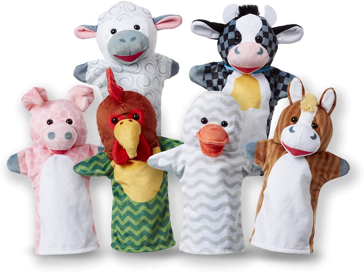 M&D Barn Buddies Hand Puppets Melissa & Doug MW-17281