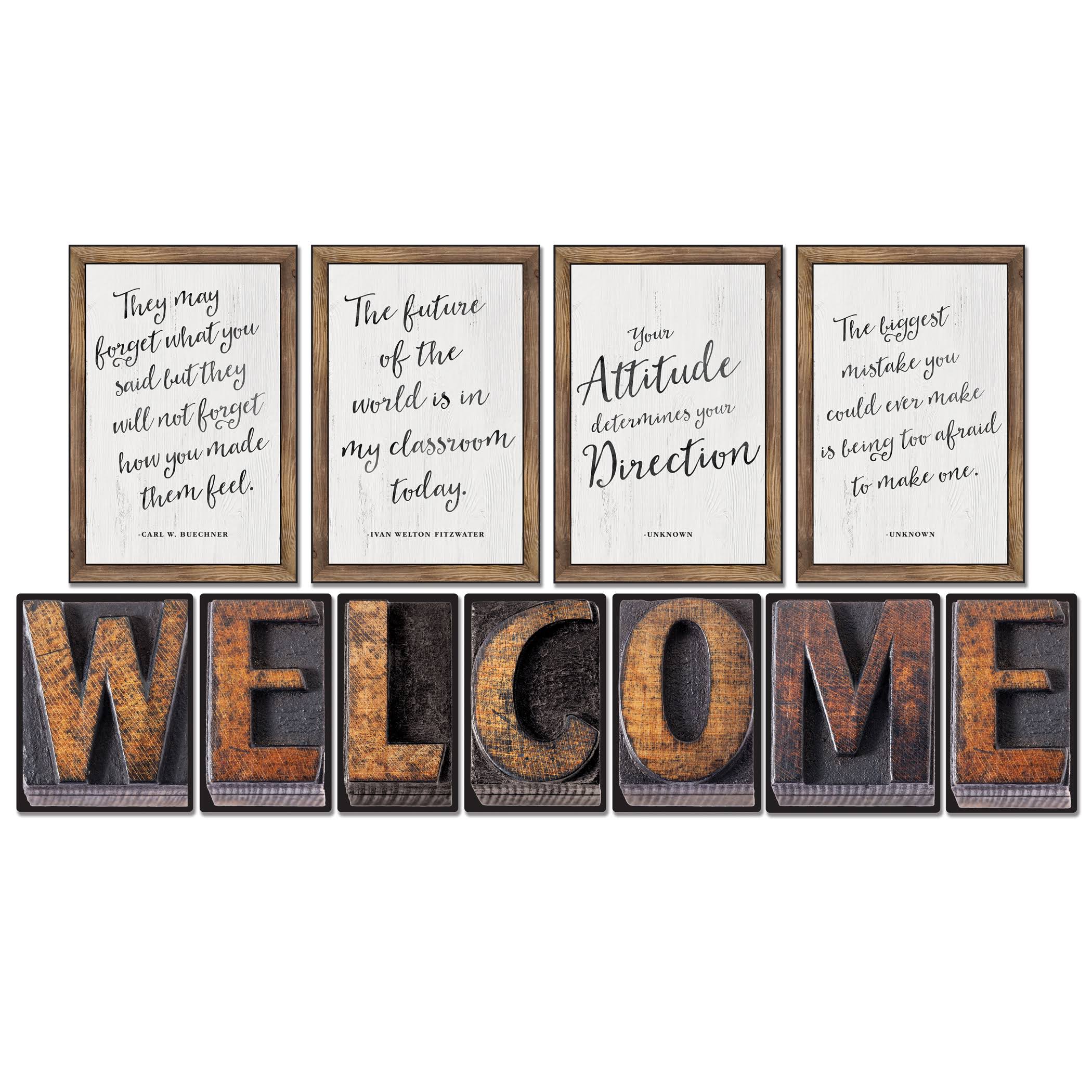 Poster Welcome Industrial Chic MW-17437