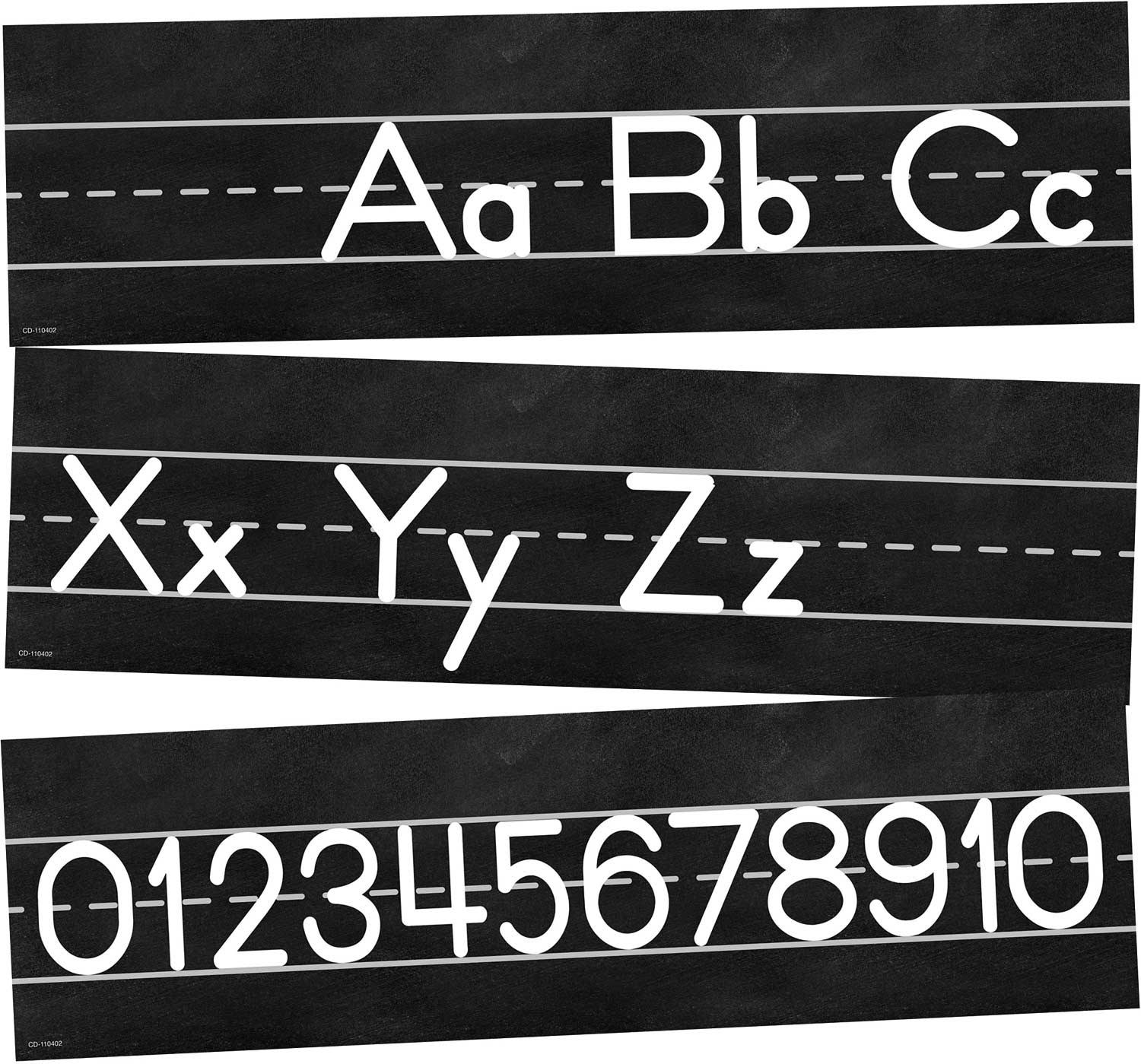 Bulletin Set Abc Bulletin Board Set MW-17458