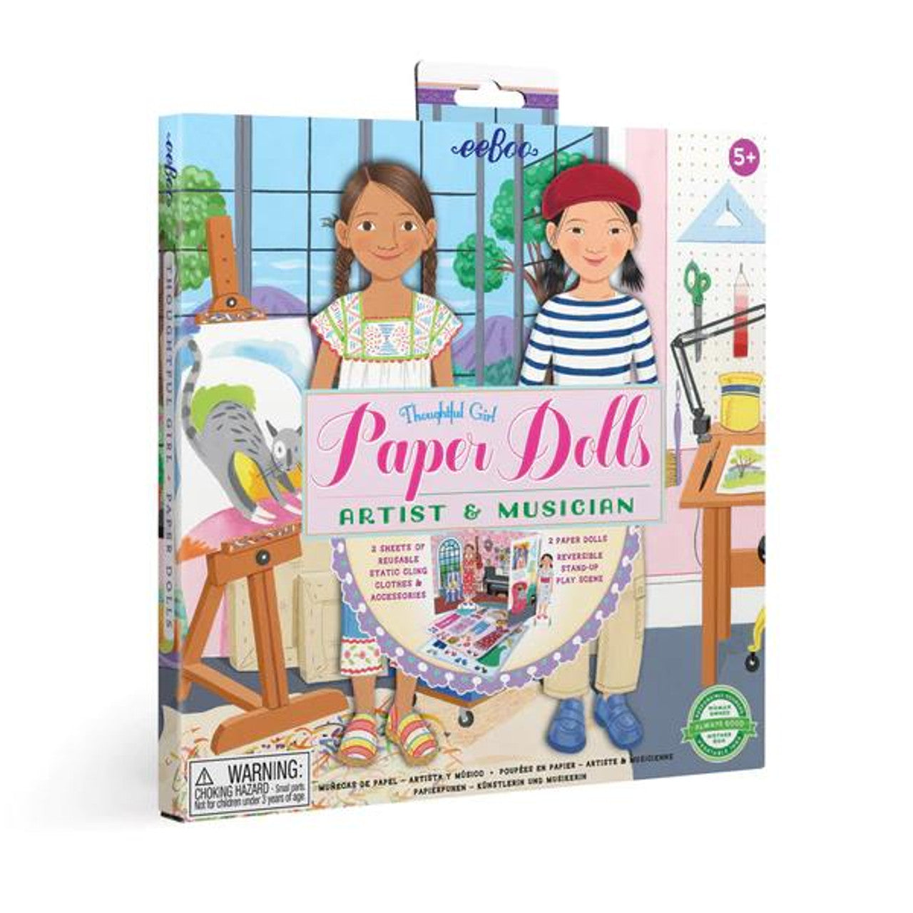 Eeboo Paper Dolls Artist & Musician MW-17652