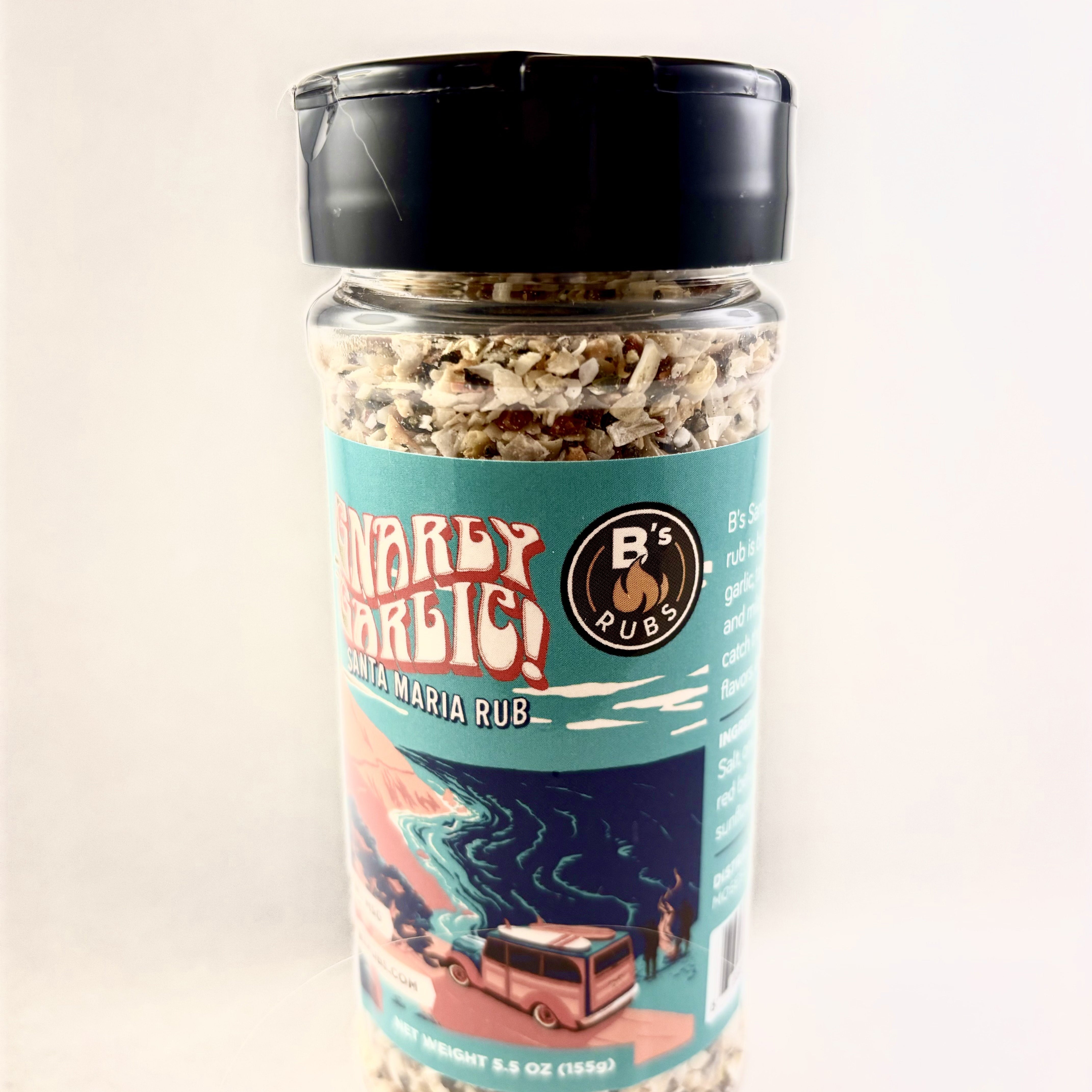 B's Rubs Gnarly Garlic Rub 5Oz MW-17771_1de2acbf-bc59-465b-8bc7-9a529ab66b67