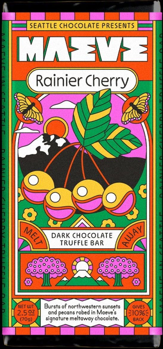 Maeve Rainier Cherry Truffle Bar - 2.5 oz MW-17819