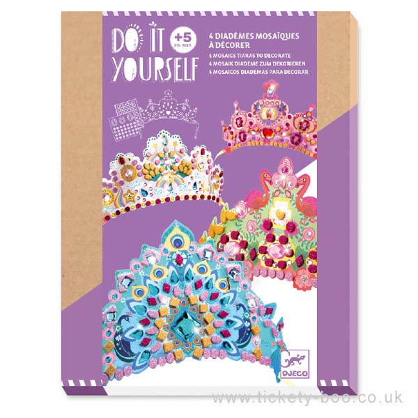 Princess Mosaic Tiaras Kit MW-17927