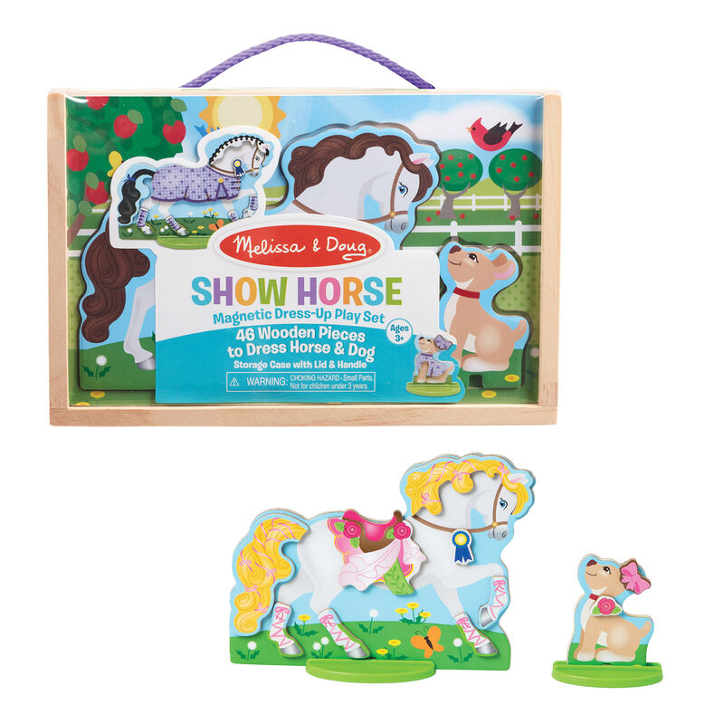 M&D Magnetic Show Horse Melissa & Doug MW-17966_ca2afe42-7104-46f3-9bdc-9914208dc5f2