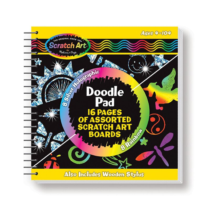 M&D Scratch Art Doodle Pad Melissa & Doug MW-17970