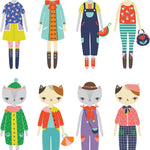 Magnetic Dress Up Cat Fashion MW-17988_2