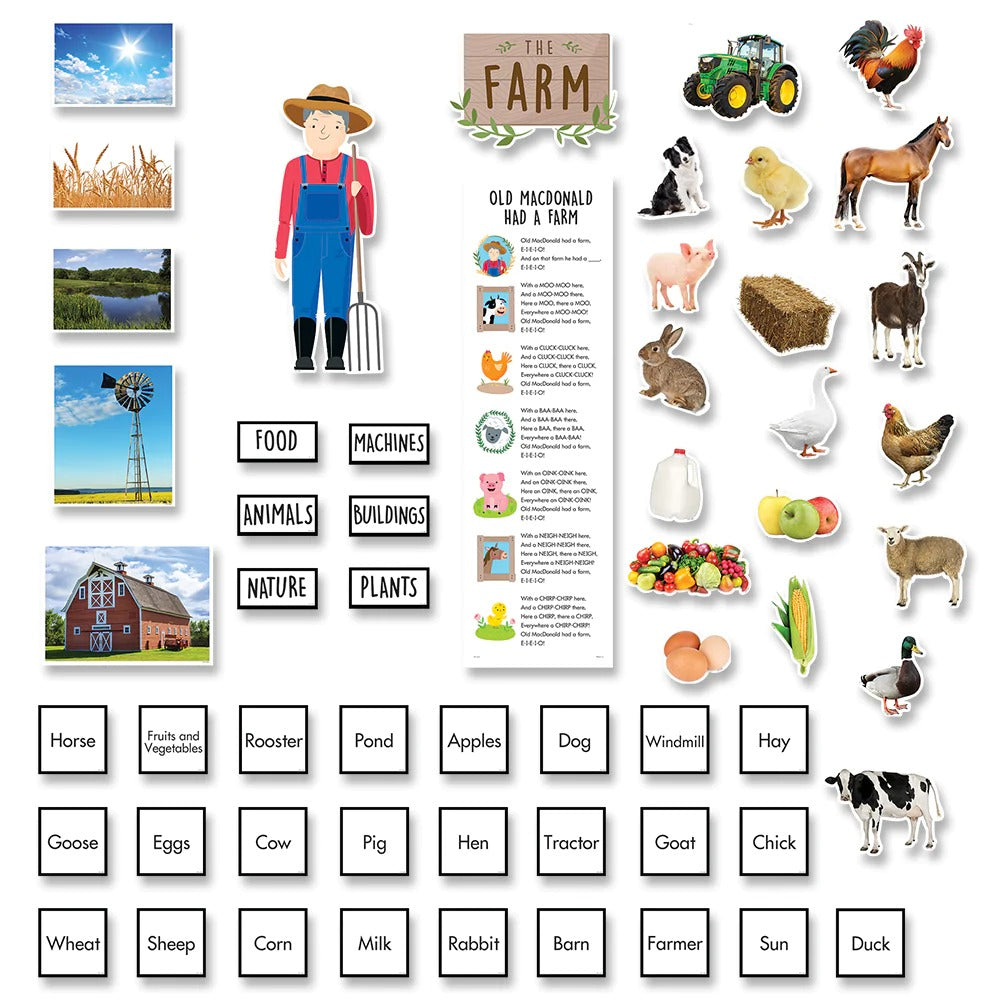 Farm Friends The Farm Mini Bulletin Board MW-18037
