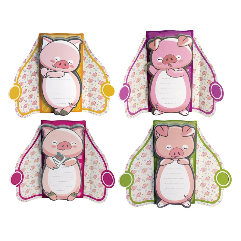 Notepad Pig In Blanket MW-18063