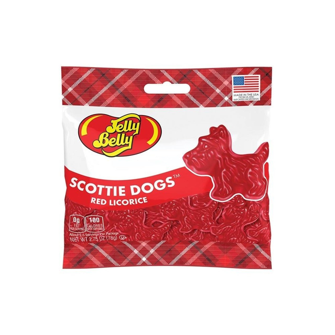 Scottie Dogs Red Licorice - 2.75 Oz MW-18169