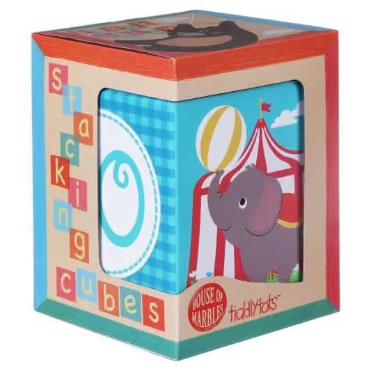 Stack & Play Stacking Cubes By House Of Marbles MW-18286