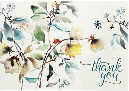 Botanical Thank You Cards MW-18381