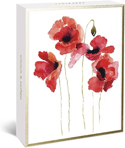 Watercolor Flower Notecards MW-18416